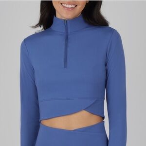 Yogalicious | Lux Nola Half Zip Pullover NWT